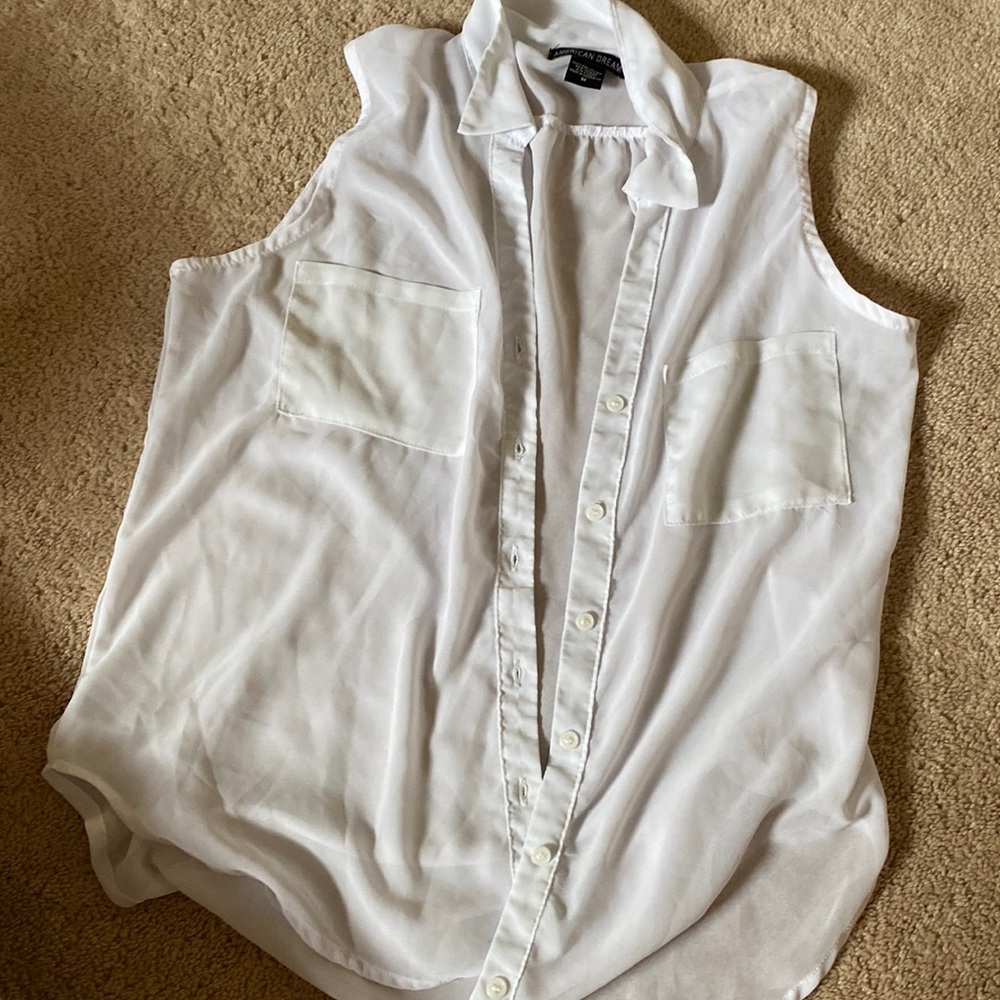 Light button up blouse